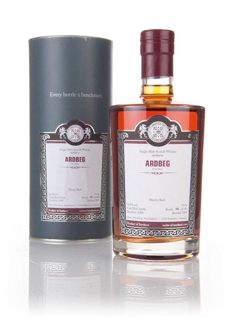 Ardbeg 2000 (bottled 2016) (cask 16016) - Malts of Scotland 70cl product image