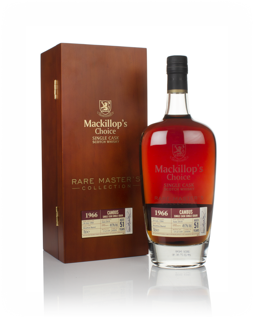Cambus 51 Year Old 1966 (cask 63054) - Rare Master's Collection (Mackillop's Choice) 70cl product image