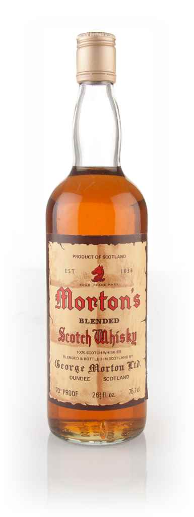 Morton's Blended Scotch Whisky - 1970s 76cl product image