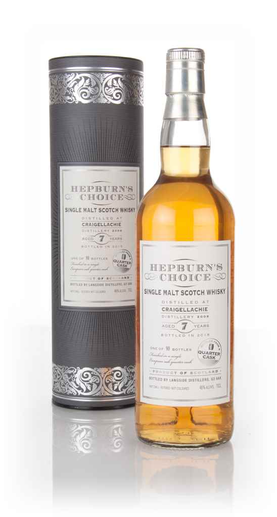 Craigellachie 7 Year Old 2008 - Hepburn's Choice (Langside) 70cl product image