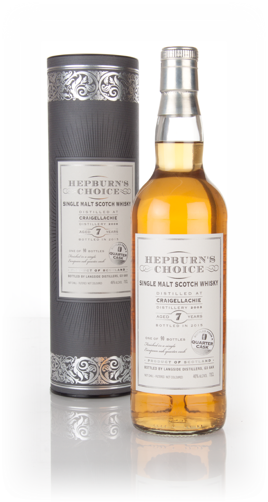 Craigellachie 7 Year Old 2008 - Hepburn's Choice (Langside) 70cl product image
