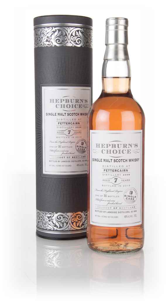 Fettercairn 7 Year Old 2008 (bottled 2016) - Hepburn's Choice (Langside) 70cl product image