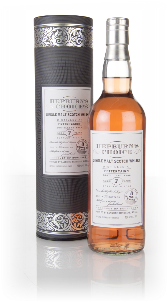 Fettercairn 7 Year Old 2008 (bottled 2016) - Hepburn's Choice (Langside) 70cl product image