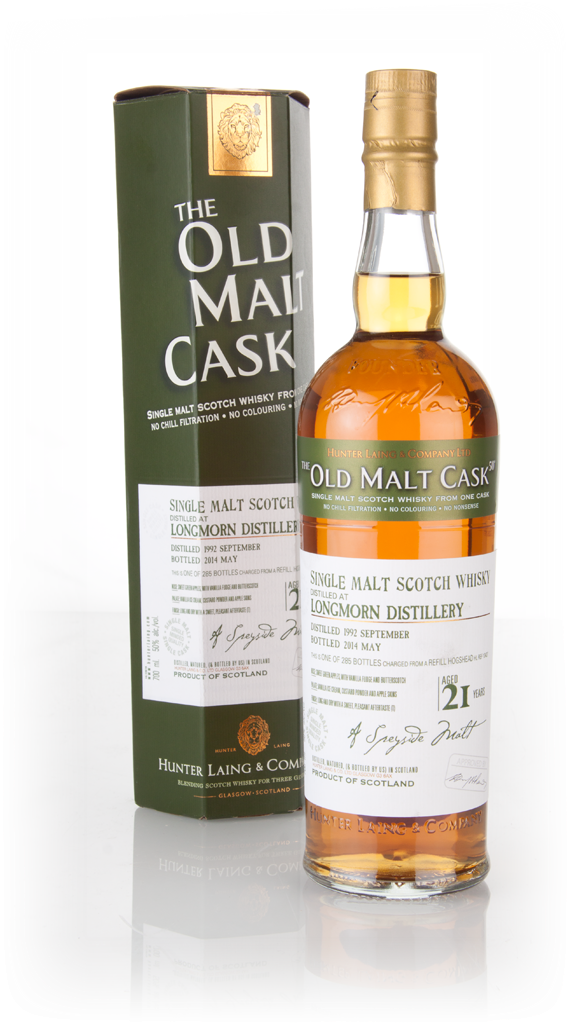 Longmorn 21 Year Old 1992 (cask 10427) - Old Malt Cask (Hunter Laing) 70cl product image
