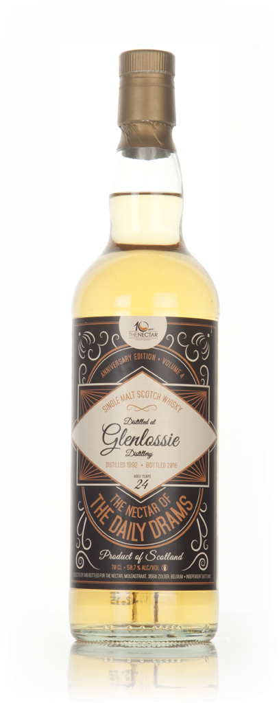 Glenlossie 24 Year Old 1992 - The Nectar of the Daily Drams 70cl product image