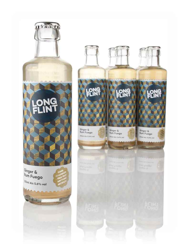LongFlint Ginger & Rum Fuego (6 x 25cl) 150cl product image
