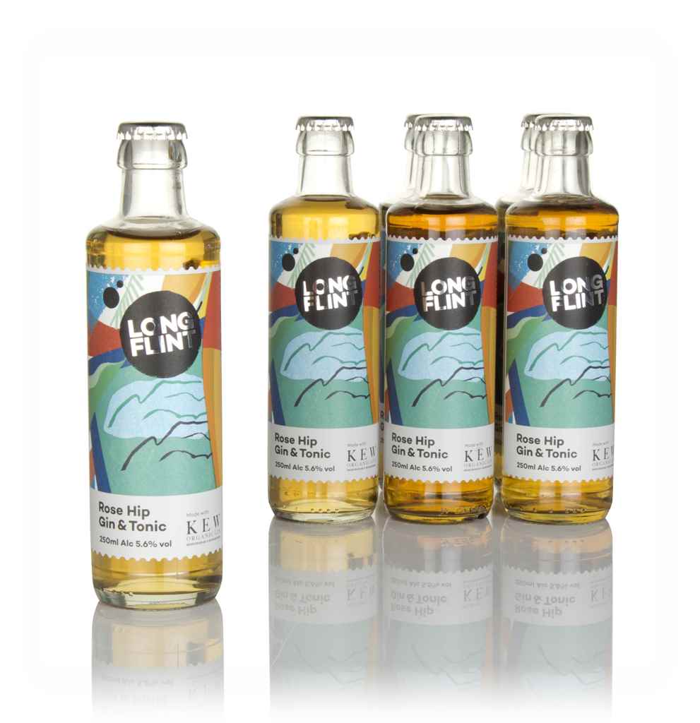 LongFlint Rose Hip & Gin Fizz (6 x 25cl) 150cl product image