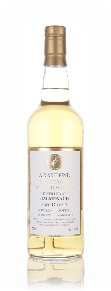 Balmenach 17 Year Old 1998 - A Rare Find (Gleann Mór) 70cl product image