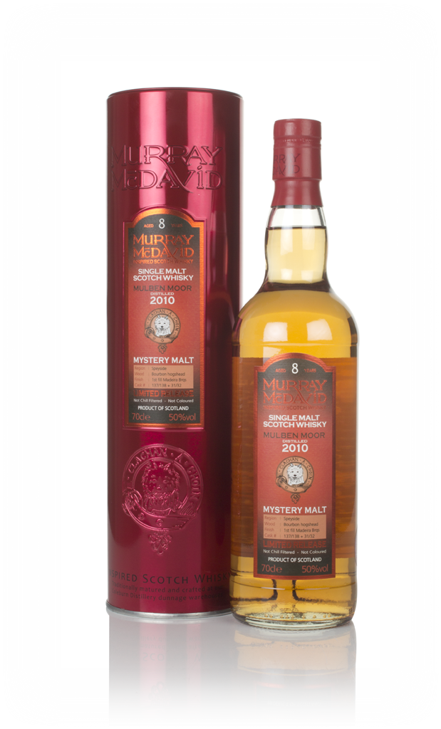 Mulben Moor 8 Year Old 2010 (cask 137/138 & 31/32) - Mystery Malt (Murray McDavid) 70cl product image