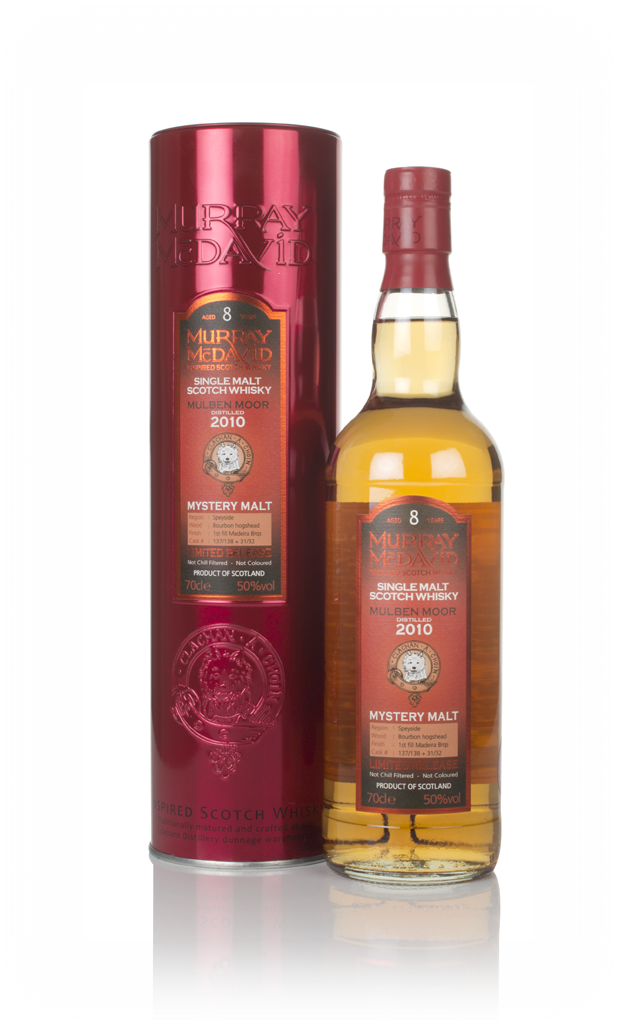 Mulben Moor 8 Year Old 2010 (cask 137/138 & 31/32) - Mystery Malt (Murray McDavid) 70cl product image