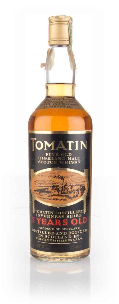Tomatin 5 Year Old - 1970s 75cl product image