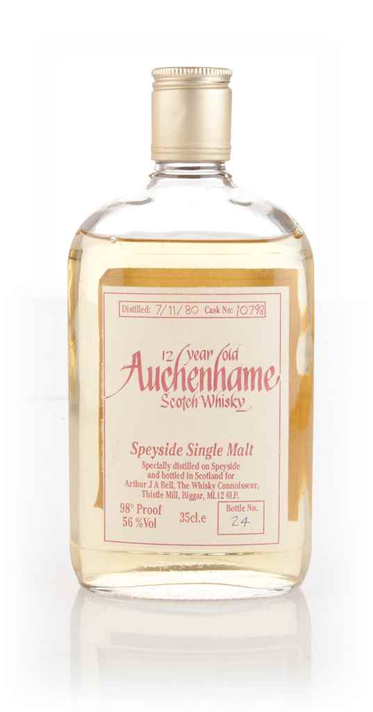Auchenhame 12 Year Old 1980 (cask 10798) - The Whisky Connoisseur 35cl product image