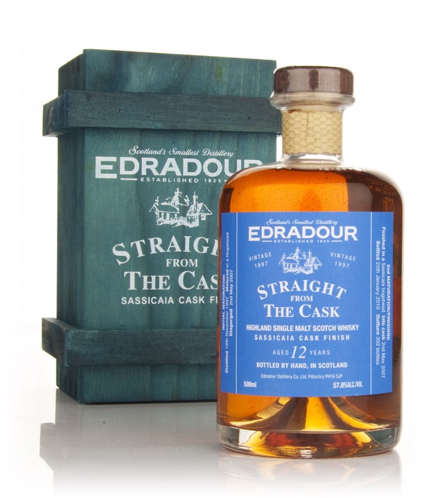 Edradour 12 Year Old 1997 Sassicaia Cask Finish - Straight from the Cask 50cl product image