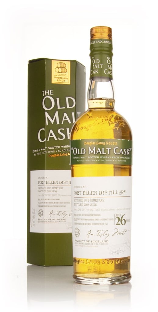 Port Ellen 26 Year Old 1982 Cask 4447 - Old Malt Cask (Douglas Laing) 70cl product image