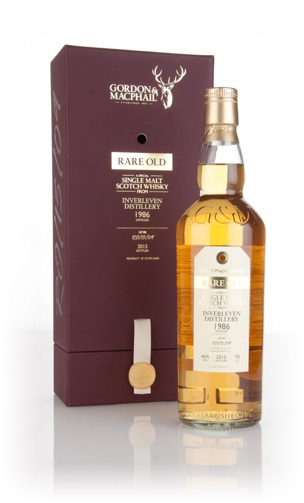 Inverleven 1986 (bottled 2015) (RO/15/09) - Rare Old (Gordon & MacPhail) 70cl product image