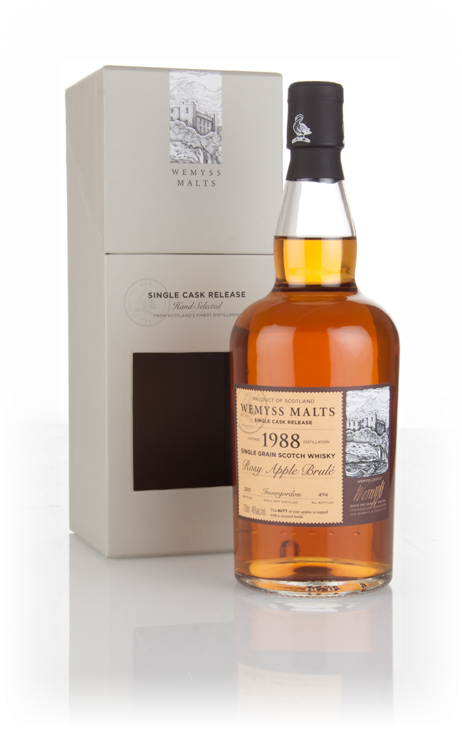 Rosy Apple Brulé 1988 (bottled 2015) - Wemyss Malts (Invergordon) 70cl product image