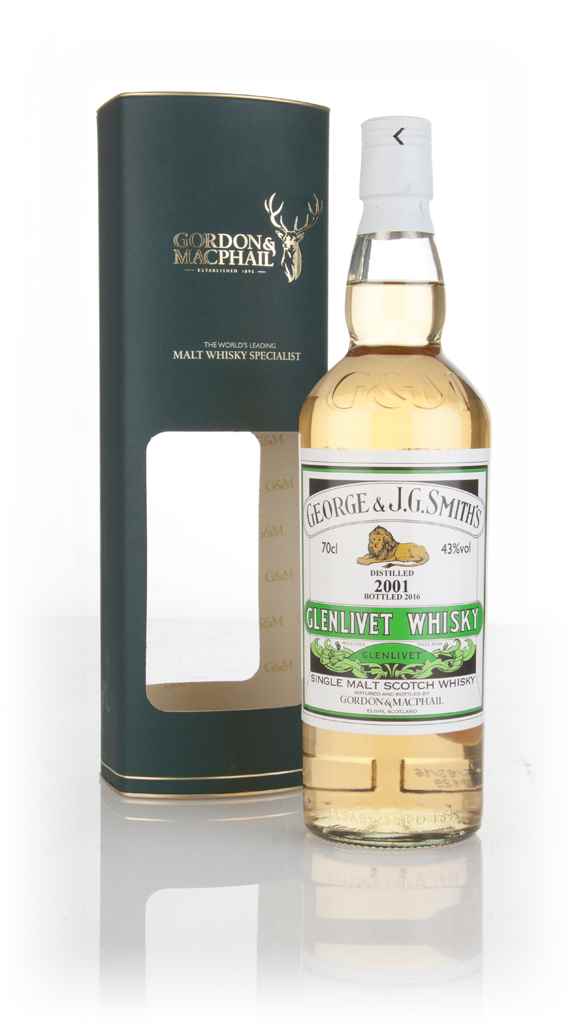 Smith's Glenlivet 2001 (bottled 2016) - Gordon & MacPhail 70cl product image