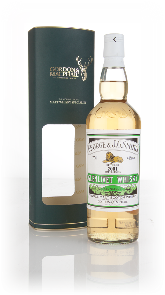 Smith's Glenlivet 2001 (bottled 2016) - Gordon & MacPhail 70cl product image