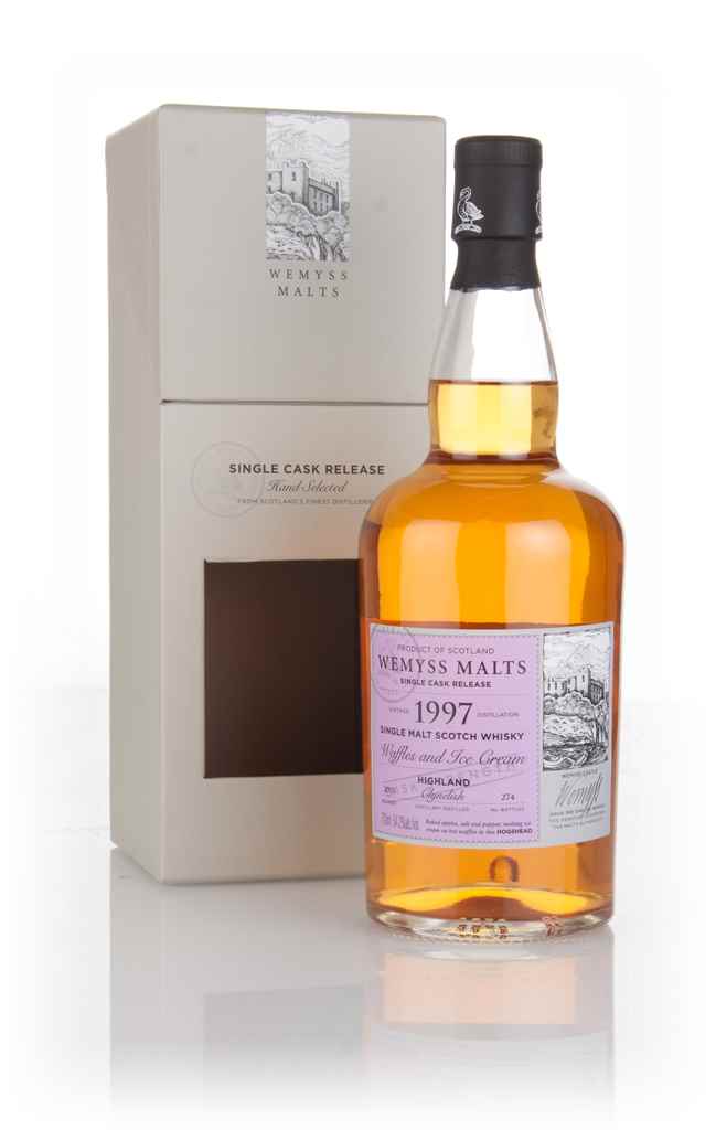 Waffles and Ice Cream 1997 (bottled 2015) - Wemyss Malts (Clynelish) 70cl product image