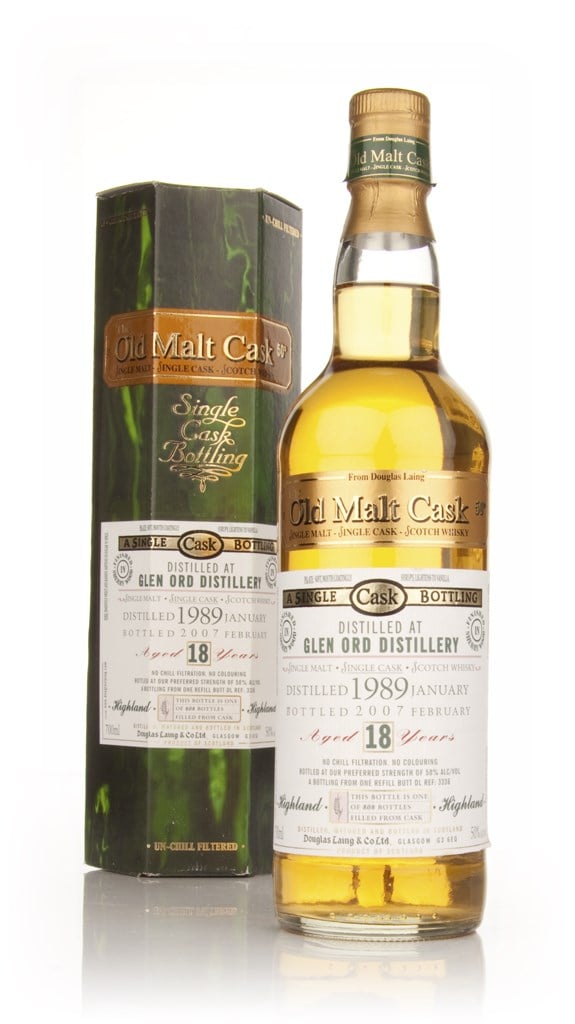 Glen Ord 18 Year Old 1989 Cask 3336 - Old Malt Cask (Douglas Laing) 70cl product image