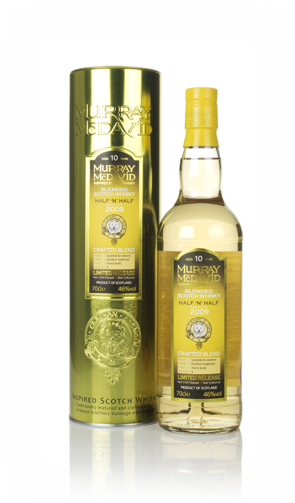 Half 'n' Half 10 Year Old 2009 - Crafted Blend (Murray McDavid) (2019 Release) 70cl product image