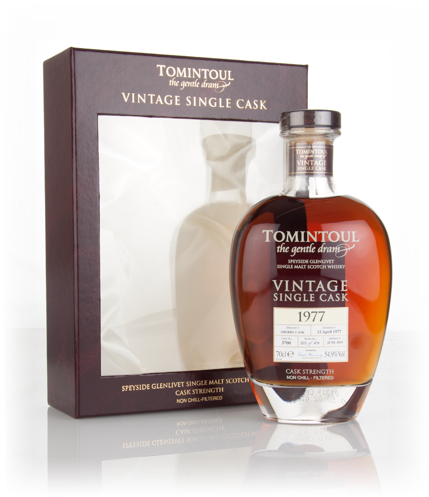 Tomintoul 38 Year Old 1977 (cask 3700) - Vintage Single Cask 70cl product image
