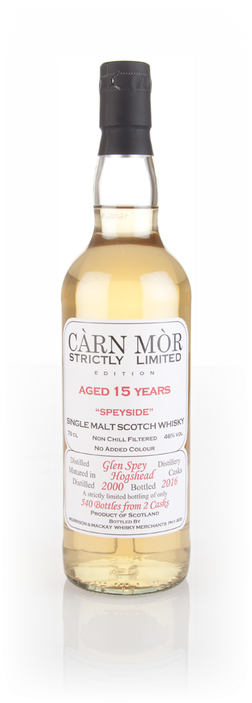 Glen Spey 15 Year Old 2000 - Strictly Limited (Càrn Mòr) 70cl product image