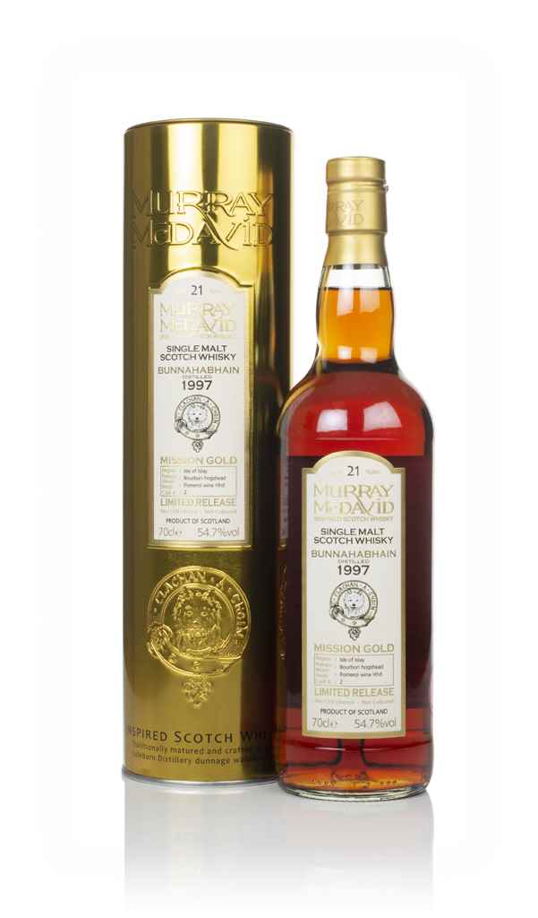 Bunnahabhain 21 Year Old 1997 (cask 2) - Mission Gold (Murray McDavid) 70cl product image