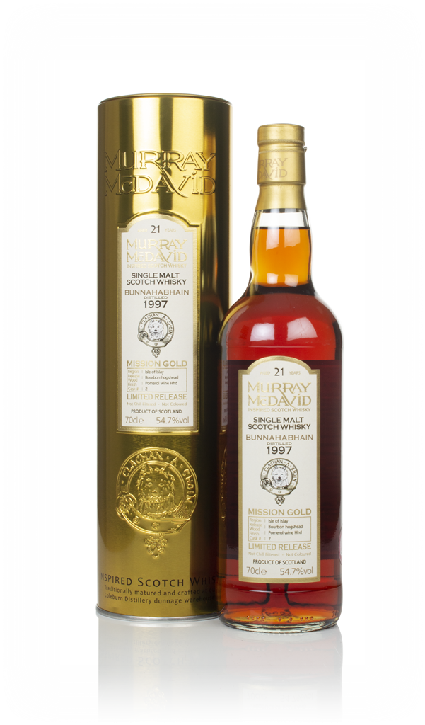 Bunnahabhain 21 Year Old 1997 (cask 2) - Mission Gold (Murray McDavid) 70cl product image