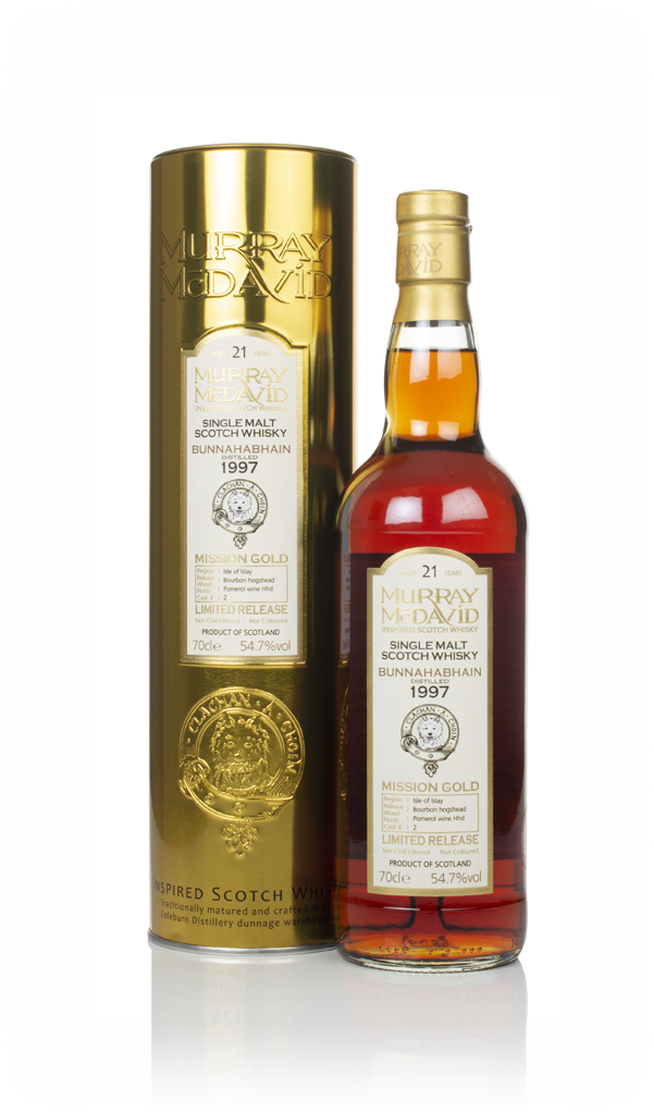 Bunnahabhain 21 Year Old 1997 (cask 2) - Mission Gold (Murray McDavid) 70cl product image
