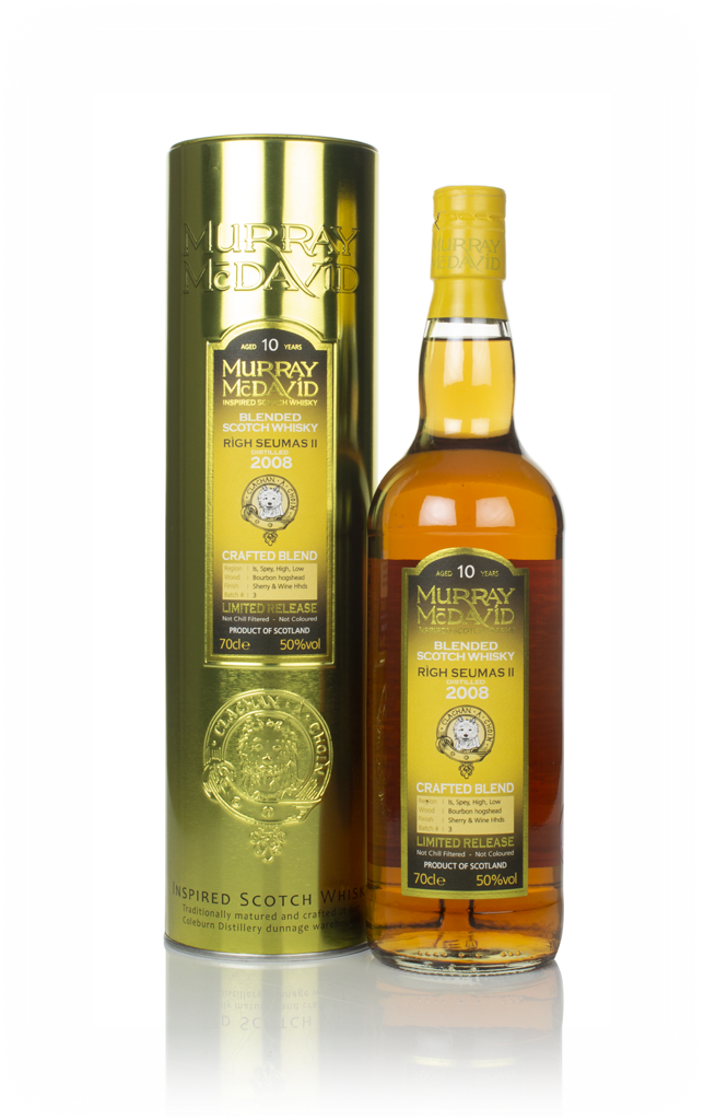 Rìgh Seumas II 10 Year Old 2008 - Crafted Blend (Murray McDavid) (2019 Release) 70cl product image