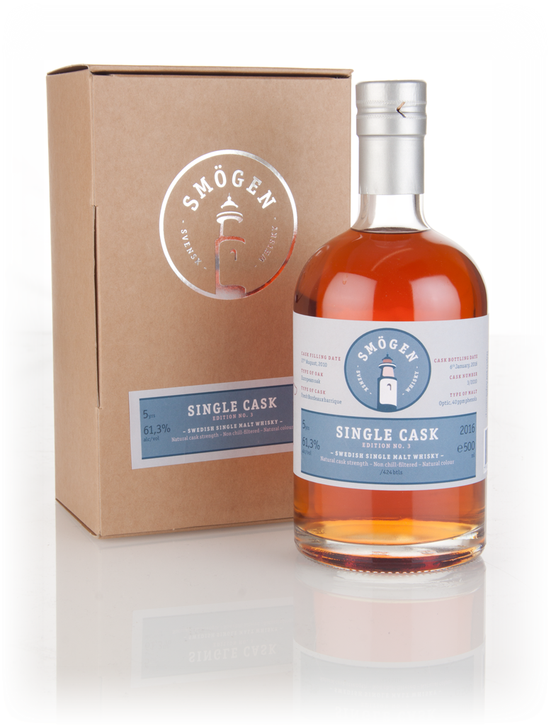 Smögen 5 Year Old 2010 (cask 3/2010) - Single Cask Edition No. 3 50cl product image
