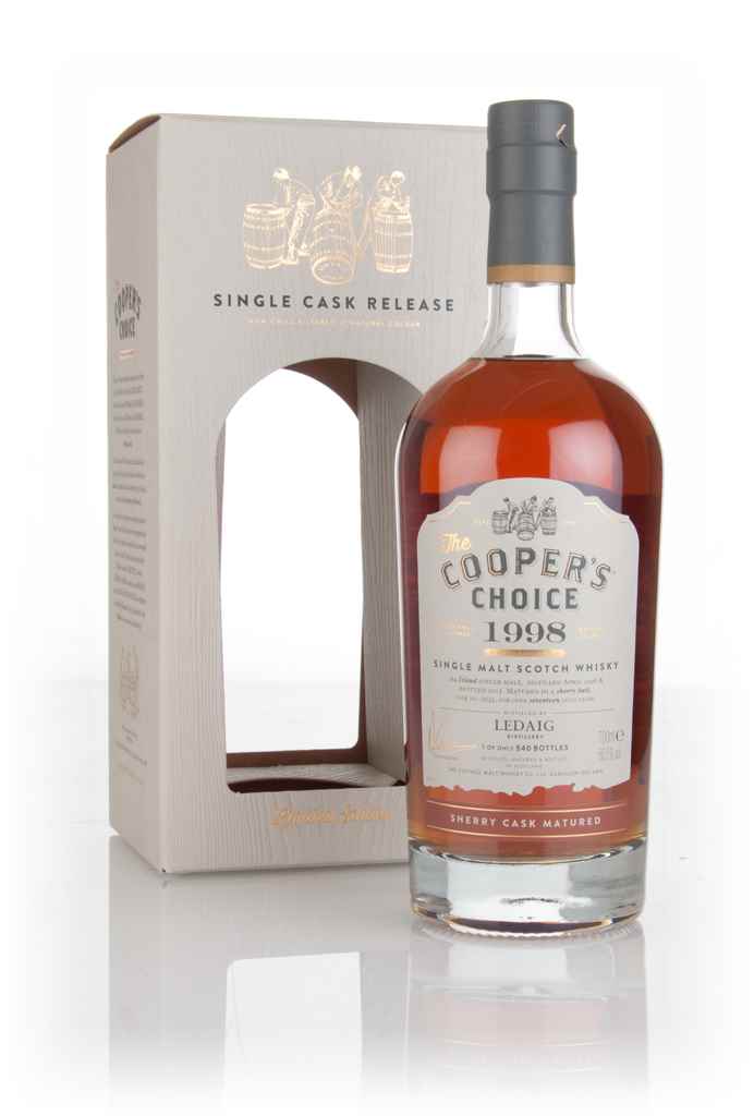 Ledaig 17 Year Old 1998 (cask 35) - The Cooper's Choice (The Vintage Malt Whisky Co.) 70cl product image