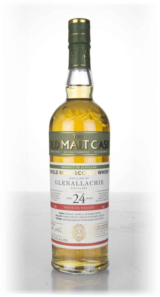 Glenallachie 24 Year Old 1992 (cask 12307) - Old Malt Cask (Hunter Laing) 70cl product image