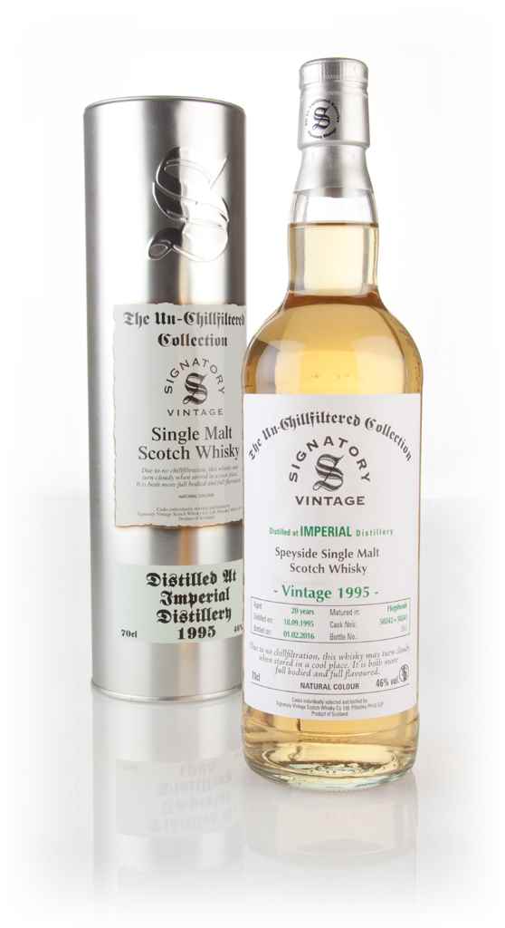 Imperial 20 Year Old 1995 (casks 50242 & 50243) - Un-Chillfiltered (Signatory) 70cl product image