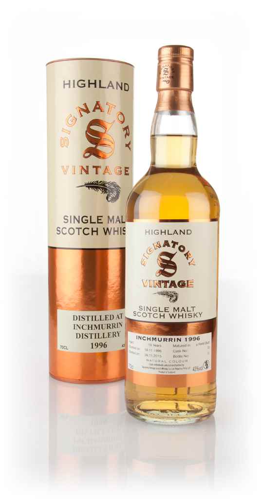 Inchmurrin 19 Year Old 1996 (cask 33) (Signatory) 70cl product image