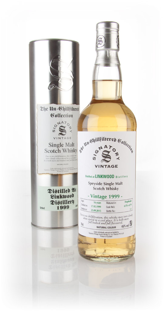 Linkwood 16 Year Old 1999 (casks 6178 & 6179) - Un-Chillfiltered (Signatory) 70cl product image