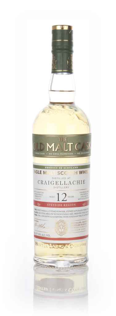 Craigellachie 12 Year Old 2002 (cask 11872) - Old Malt Cask (Hunter Laing) 70cl product image