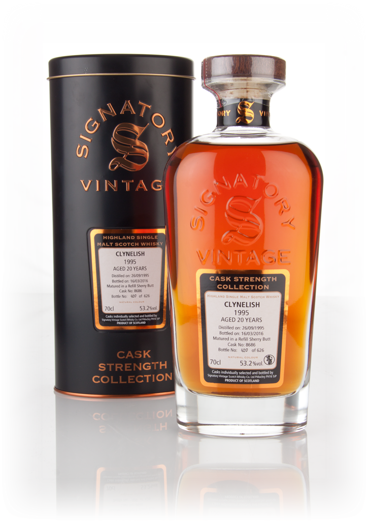 Clynelish 20 Year Old 1995 (cask 8686) - Cask Strength Collection (Signatory) 70cl product image