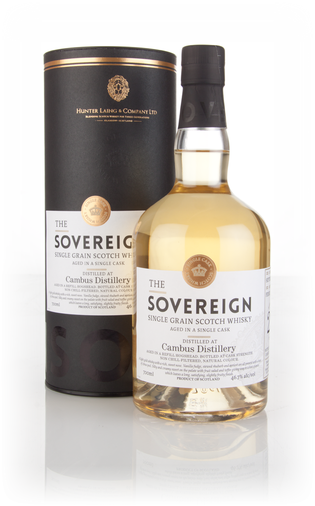 Cambus 27 Year Old 1988 (cask 12279) - The Sovereign (Hunter Laing) 70cl product image