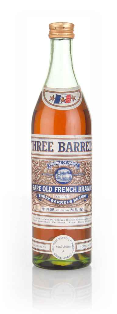 Three Barrels 3 Star - 1960s 68cl product image