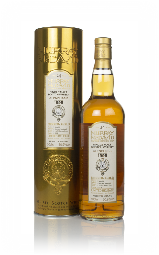 Glenburgie 24 Year Old 1995 (cask 6328) - Mission Gold (Murray McDavid) 70cl product image