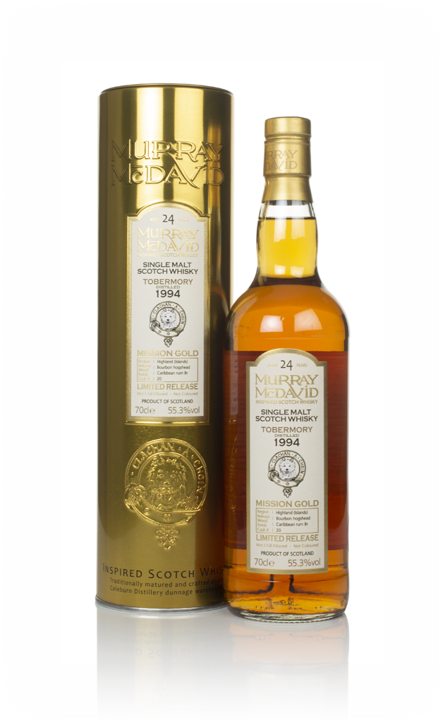 Tobermory 24 Year Old 1994 (cask 20) - Mission Gold (Murray McDavid) 70cl product image