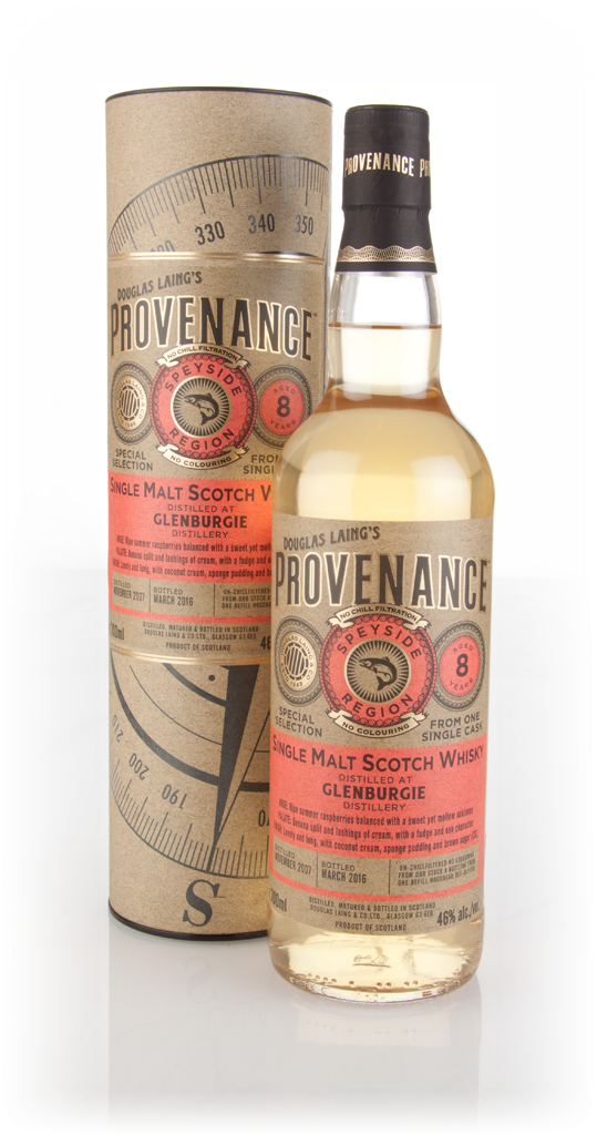 Glenburgie 8 Year Old 2007 (cask 11065) - Provenance (Douglas Laing) 70cl product image