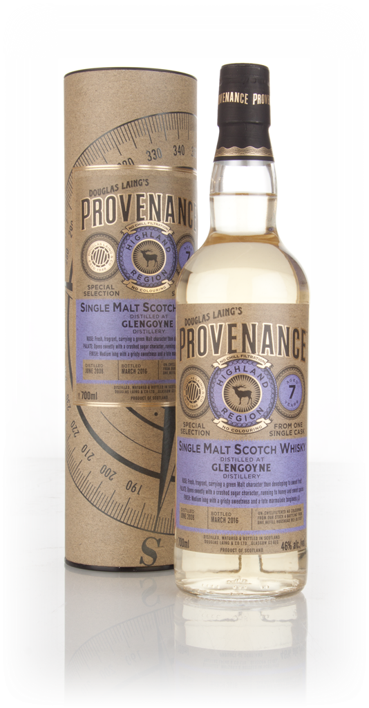 Glengoyne 7 Year Old 2008 (cask 11077) - Provenance (Douglas Laing) 70cl product image