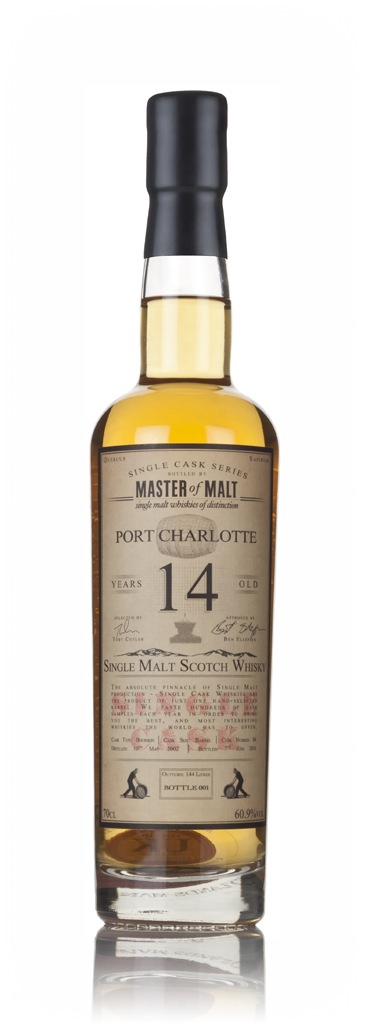 Port Charlotte 14 Year Old 2002 - Single Cask (Master of Malt) 70cl product image