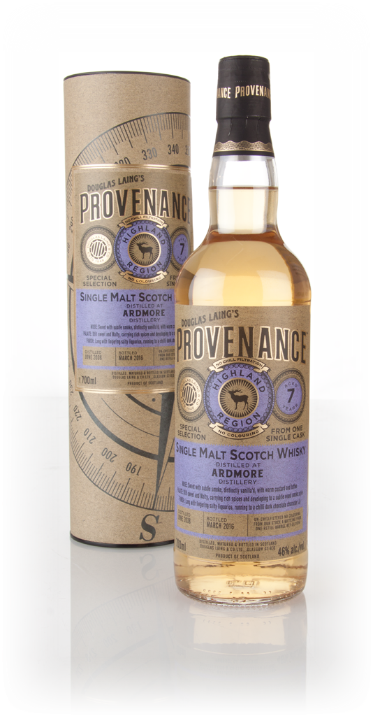 Ardmore 7 Year Old 2008 (cask 11094) - Provenance (Douglas Laing) 70cl product image