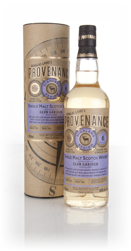 Glen Garioch 6 Year Old 2010 (cask 11083) - Provenance (Douglas Laing) 70cl product image