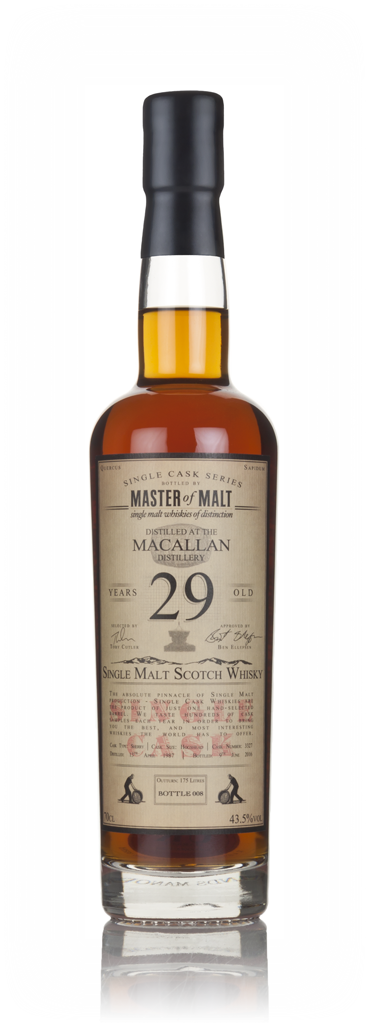 Macallan 29 Year Old 1987 - Single Cask (Master of Malt) 70cl product image