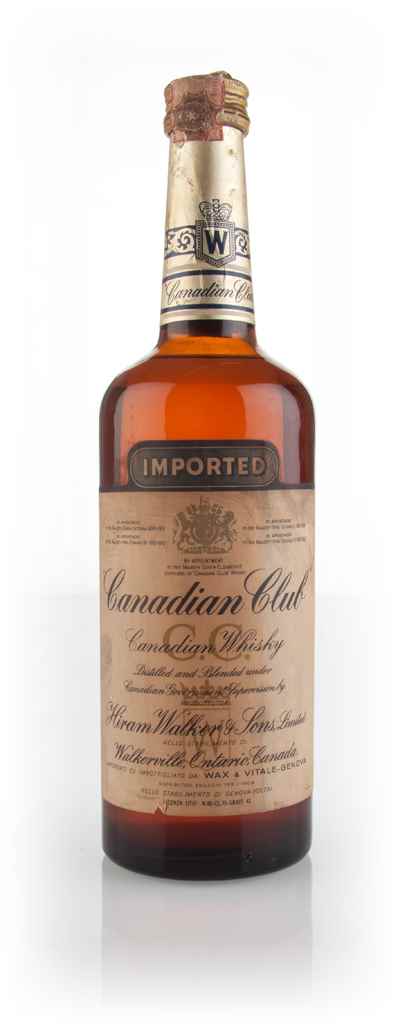 Canadian Club Whisky - 1970s 43% 75cl product image